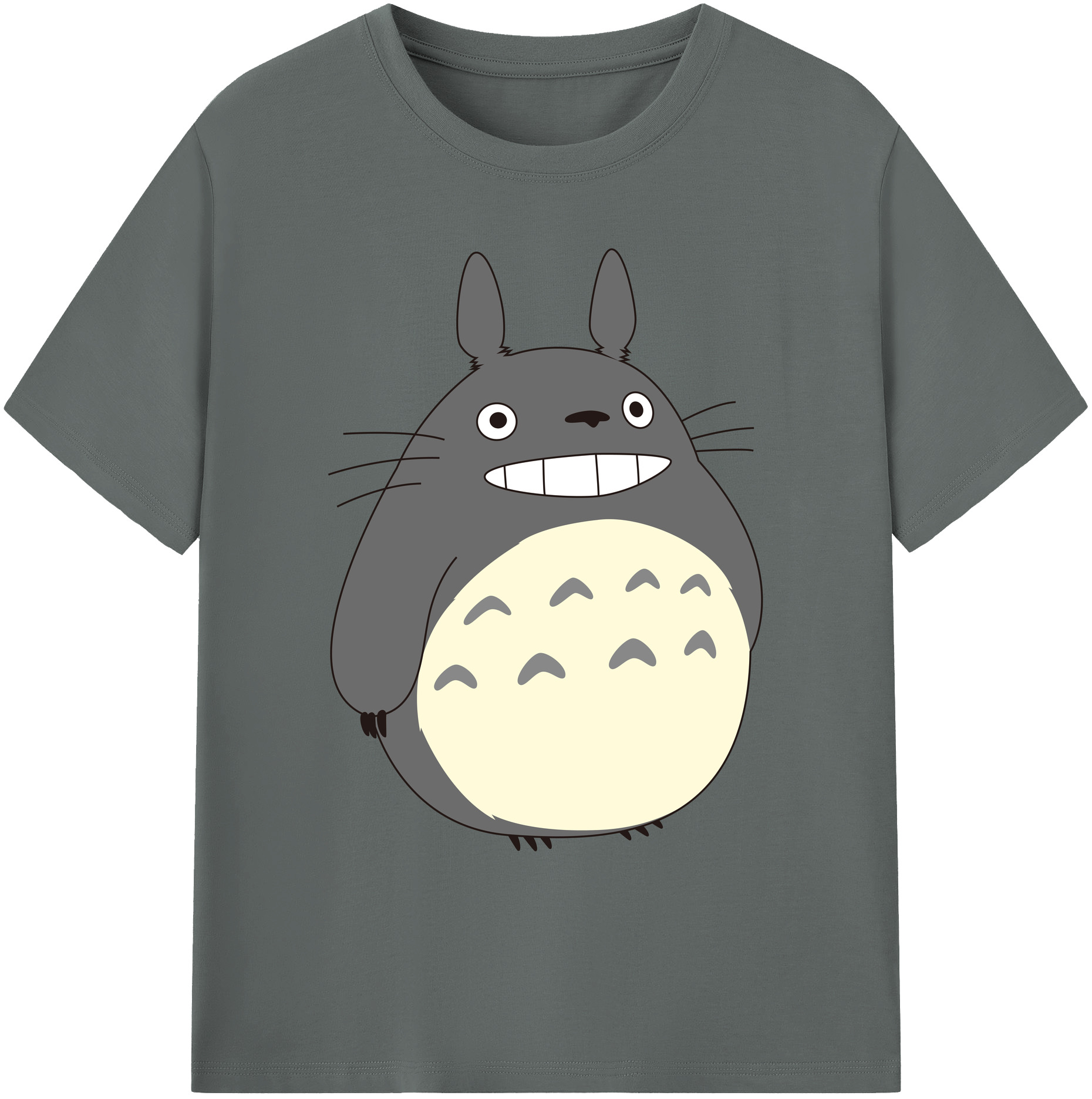 （画像用） となりのトトロ 草壁メイ 草壁サツキ My Neighbor Totoro Satsuki Kusakabe Mei Kusakabe 綿100％ メンズ半袖Tシャツ｜肌触りやわらか＆通気性